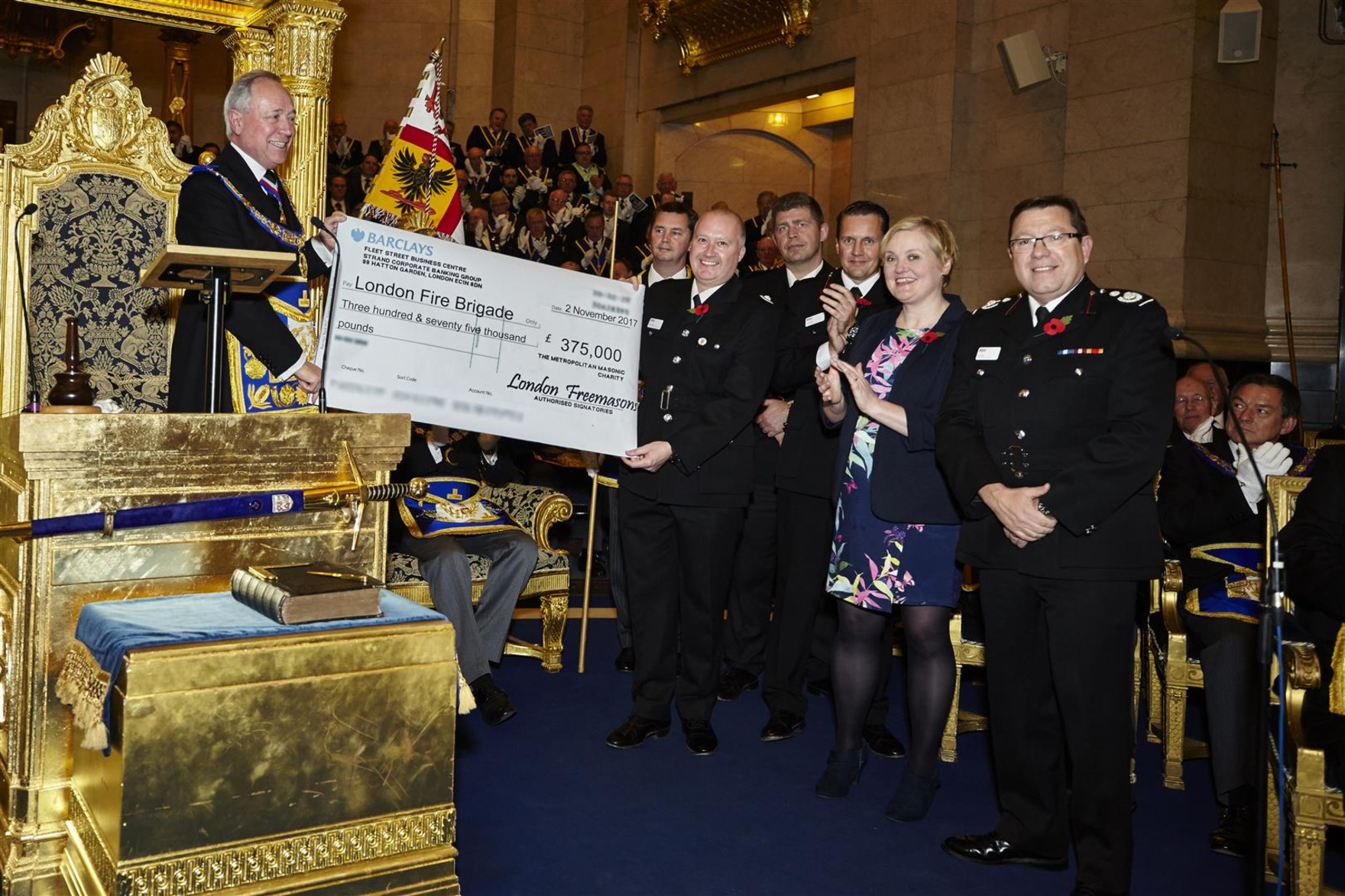 Launch of Fundraising Appeal for London Fire Brigade aerial appliances